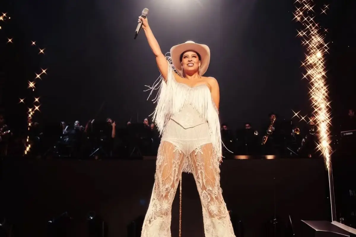 María José Quintanilla arrasó en el Santander Arena, María José Quintanilla | Instagram