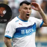 Gary Medel en desacuerdo con Vidal, Montaje LH