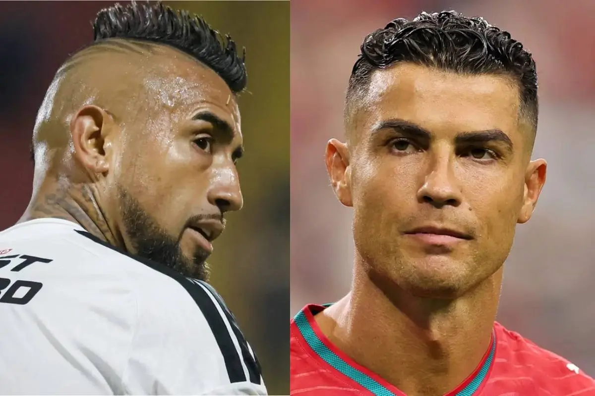Arturo Vidal respaldó a Cristiano Ronaldo, Redes sociales