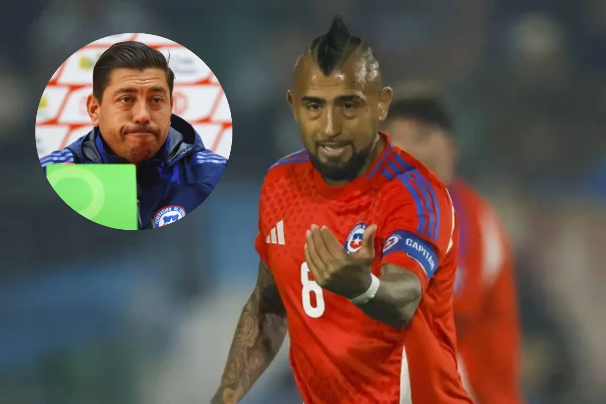 Arturo Vidal arremete contra Córdova, Montaje LH