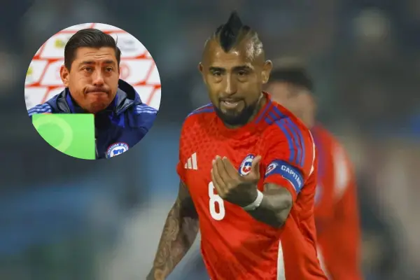 Arturo Vidal arremete contra Córdova ,Montaje LH