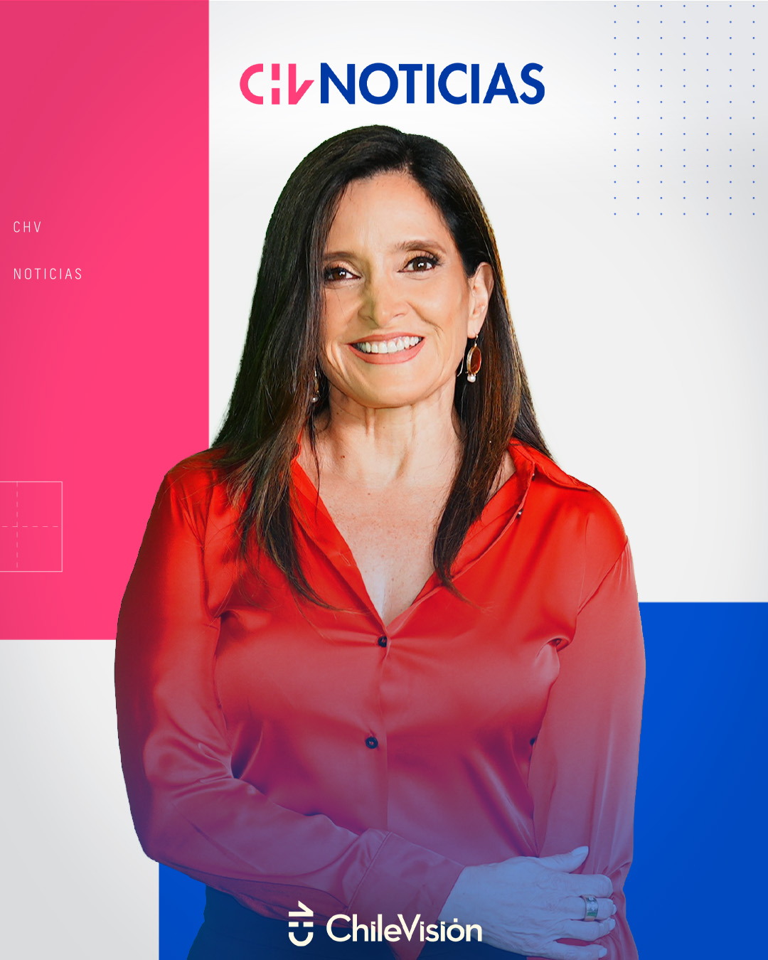 Matilde Burgos llega a CHV Noticias AM - CHV | Cedida