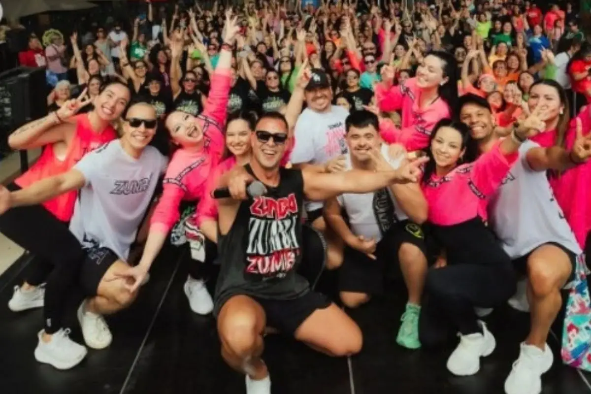 Rodrigo Díaz es el máximo exponente de zumba en Chile, Instagram