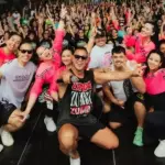 Rodrigo Díaz es el máximo exponente de zumba en Chile, Instagram