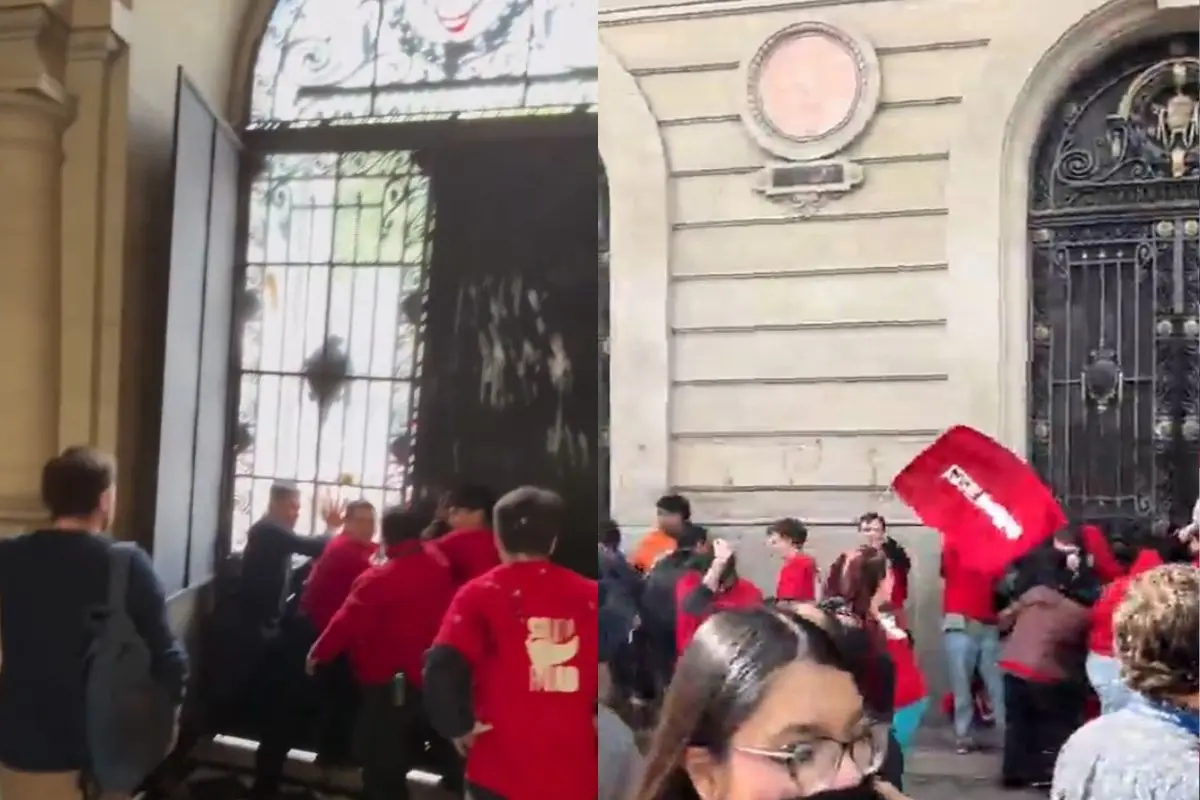 Incidentes en casa central de la UC, Captura