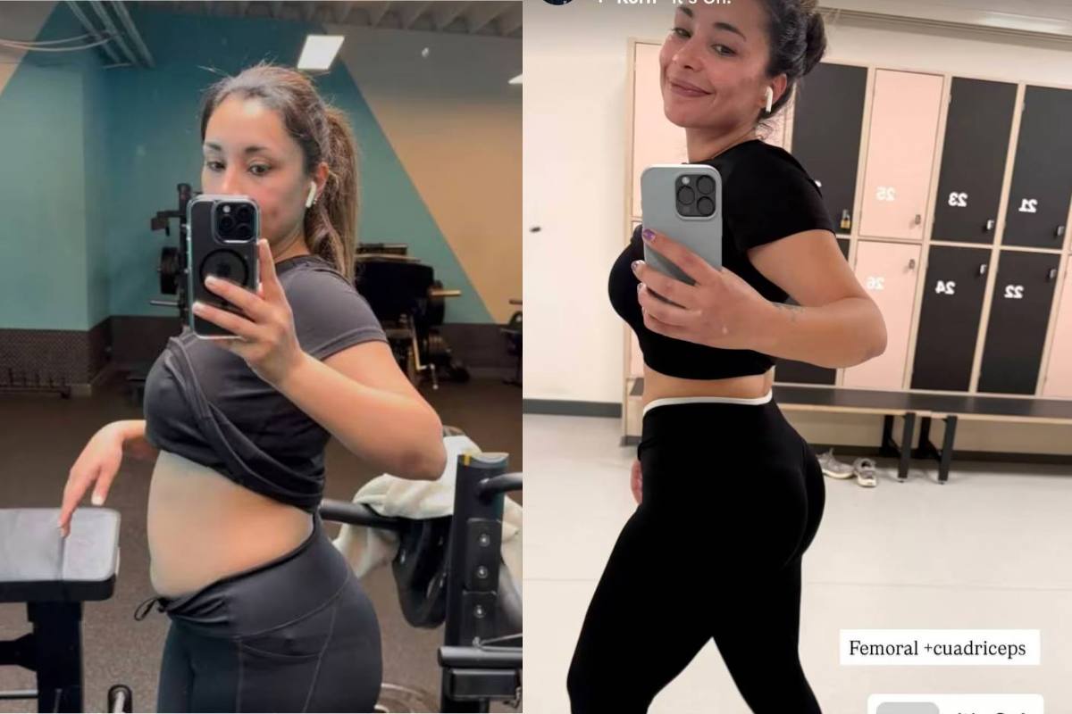 Natalia Arenita Rodríguez y su cambio físico - Captura de pantalla