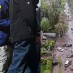 Venezolano detenido por intentar robar en casas afectadas por aluvión en Las Condes, Redes sociales | Referencial