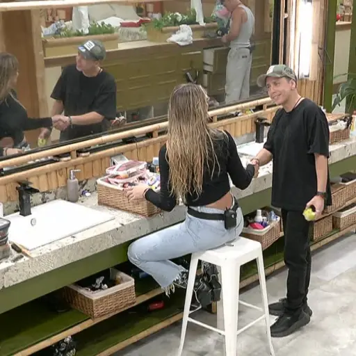 Así fue el incómodo cara a cara entre Karol Lucero y Faloon ,Cedida | Volverías con tu Ex 2