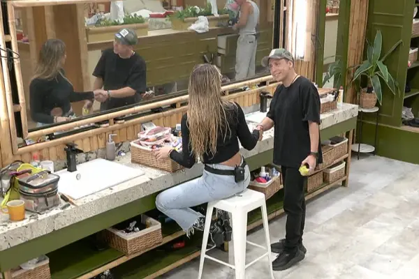 Así fue el incómodo cara a cara entre Karol Lucero y Faloon ,Cedida | Volverías con tu Ex 2