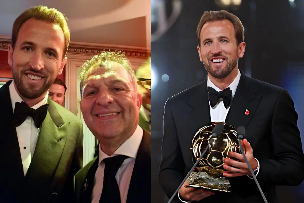 Harry Kane se quedó con el Balón de Oro, Instagram