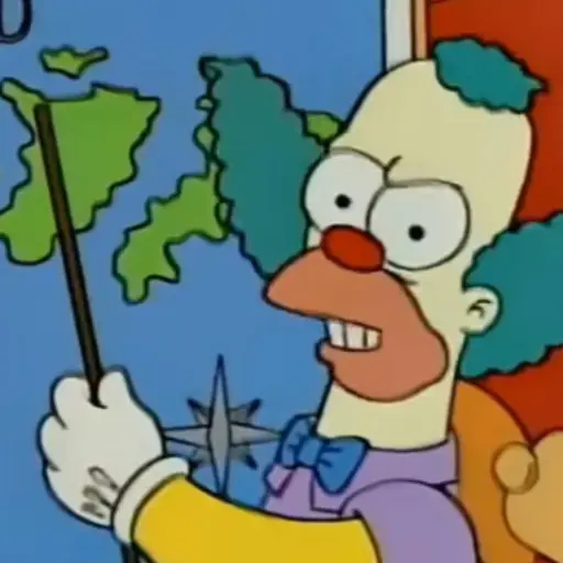 Telefe elimina escena de Los Simpsons ,Captura