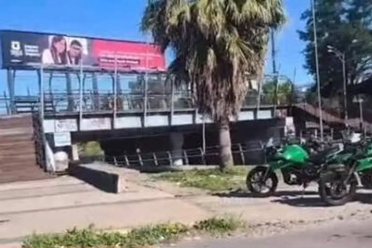 Tren de la Teletón atropelló a joven en Talca ,Captura de redes sociales | X