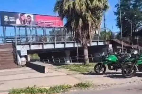 Tren de la Teletón atropelló a joven en Talca ,Captura de redes sociales | X