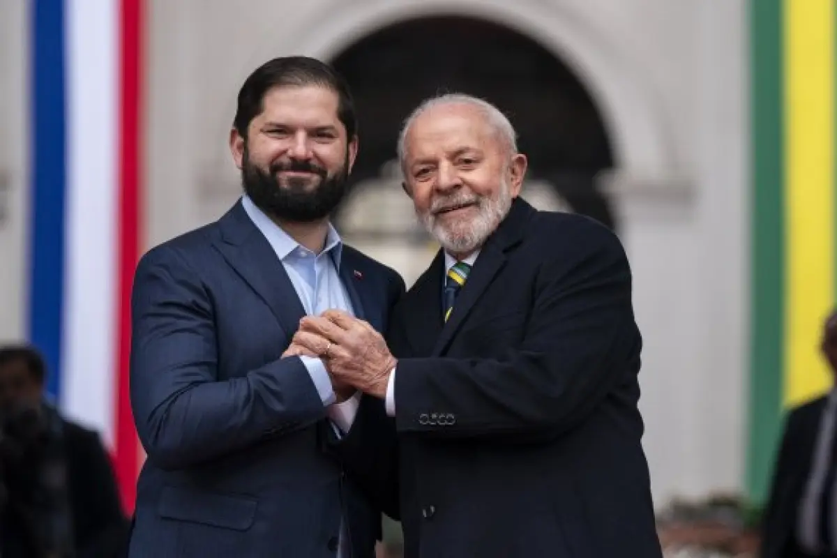 Gabriel Boric respaldó a Lula da Silva, Presidencia