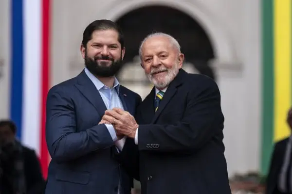 Gabriel Boric respaldó a Lula da Silva ,Presidencia