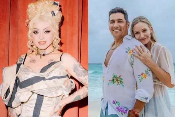 Mon Laferte y Rafael Araneda compartieron en \